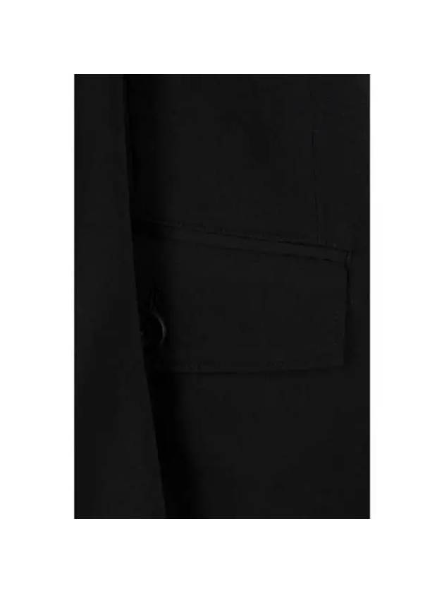 Single breasted wool jacket HSJ05100 BLACK - YOHJI YAMAMOTO - BALAAN 3