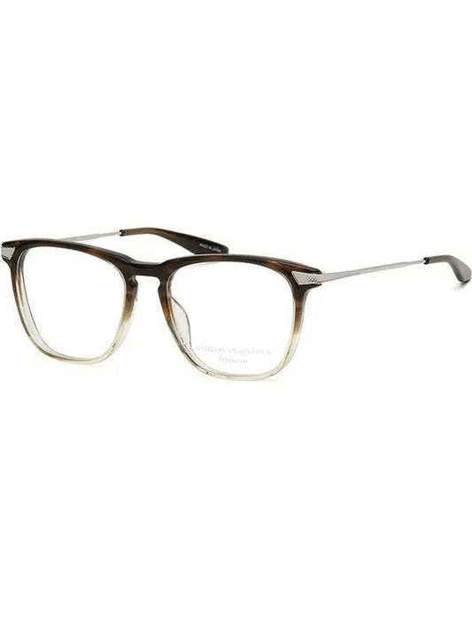 Eyewear Two tone square frame glasses Brown Silver - BARTON PERREIRA - BALAAN 1