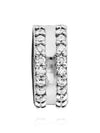 Double Lined Clip Charm Silver - PANDORA - BALAAN 2