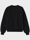 Overfit Classic Sweatshirt Black - NOIRER FOR WOMEN - BALAAN 4