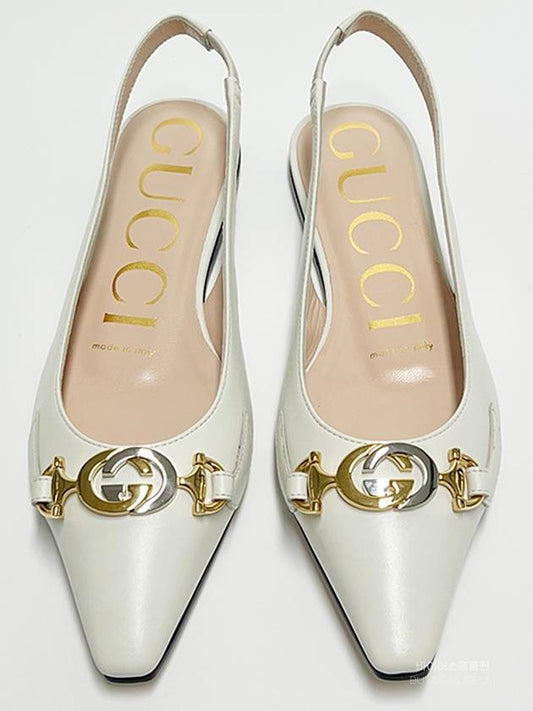 Women's Horsebit Slingback 626725 - GUCCI - BALAAN 1