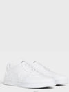 Men's Lace Up Calfskin Low-Top Sneakers Optic White - CELINE - BALAAN 2