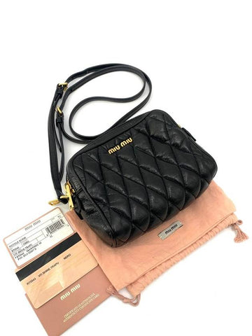 Vitelo Shine Mini Cross Bag RT0543 - MIU MIU - BALAAN 1