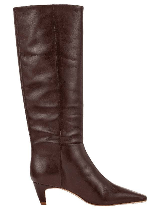 Remini long boots chestnut - REFORMATION - BALAAN 1