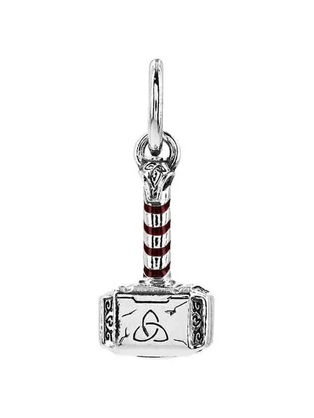 Thor Hammer Dangle Charm Silver - PANDORA - BALAAN 3