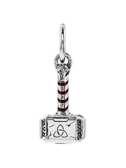 Thor Hammer Dangle Charm Silver - PANDORA - BALAAN 2