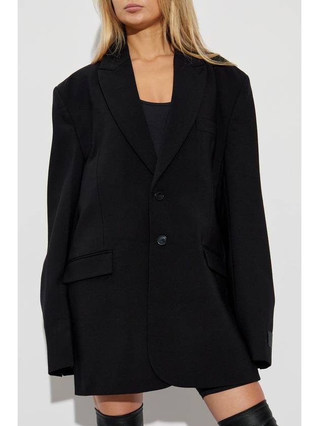 VETEMENTS Wool Blazer, Women's, Black - VETEMENTS - BALAAN 3