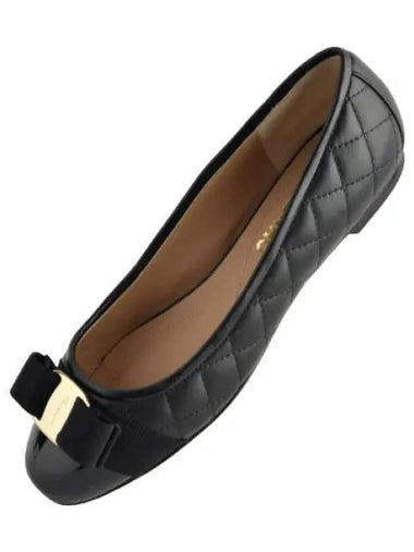 Ferragamo Barina quilted flat shoes - SALVATORE FERRAGAMO - BALAAN 1