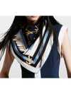 LV Cordage Square 90 Scarf Navy - LOUIS VUITTON - BALAAN 3