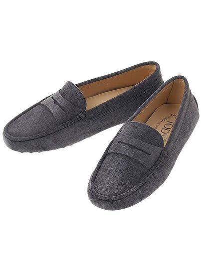 Gommino Suede Driving Shoes Dark Grey - TOD'S - BALAAN 2