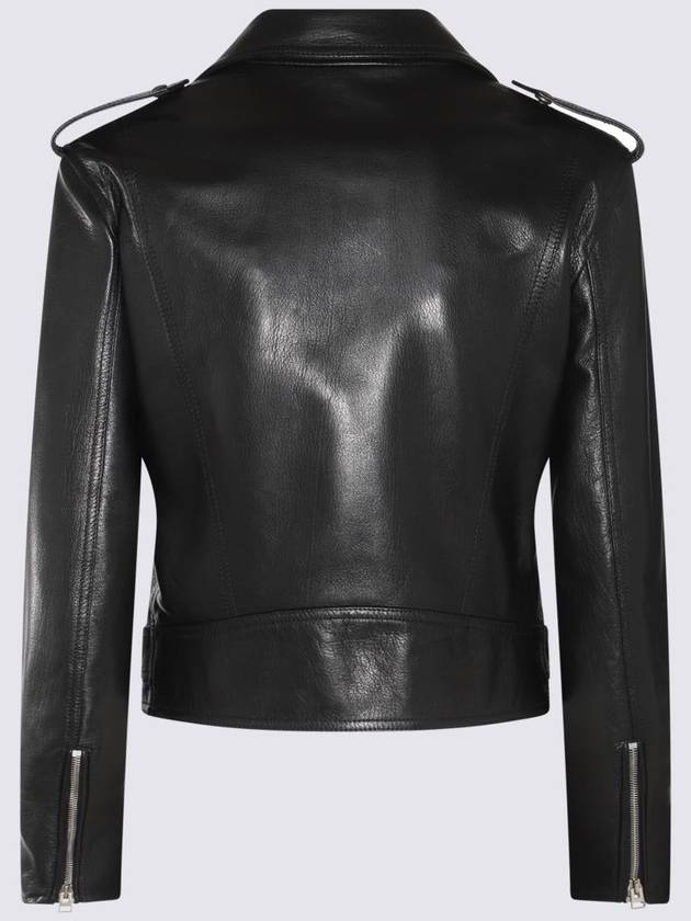 Leather Jacket CSL730 LEX314LB999 - TOM FORD - BALAAN 3