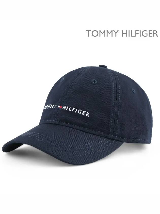 Logo Classic Ball Cap Navy - TOMMY HILFIGER - BALAAN 2