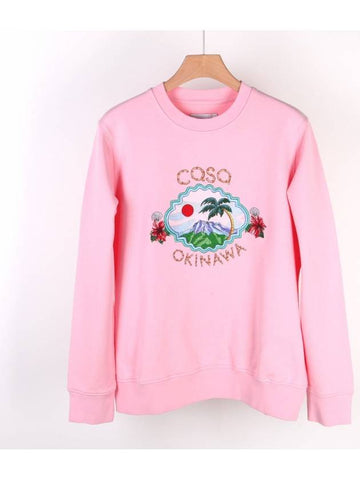 CASAOKINAWA Sweatshirt Pink - CASABLANCA - BALAAN 1