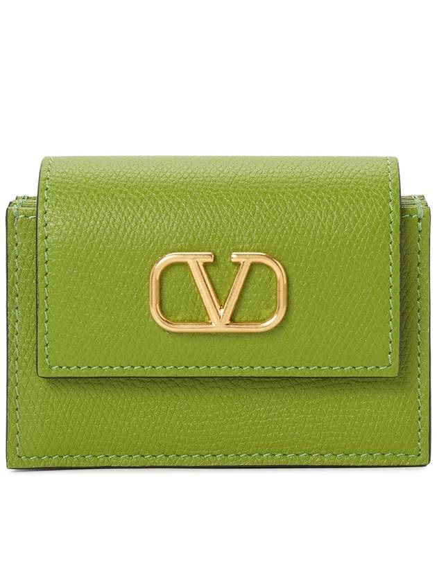 P0X36SNP EW5 Women s Business Card Wallet - VALENTINO - BALAAN 1