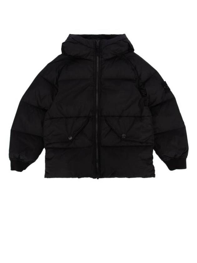 Kids Stone Island Jacket 811640223 V0029 BLACK - STONE ISLAND - BALAAN 1