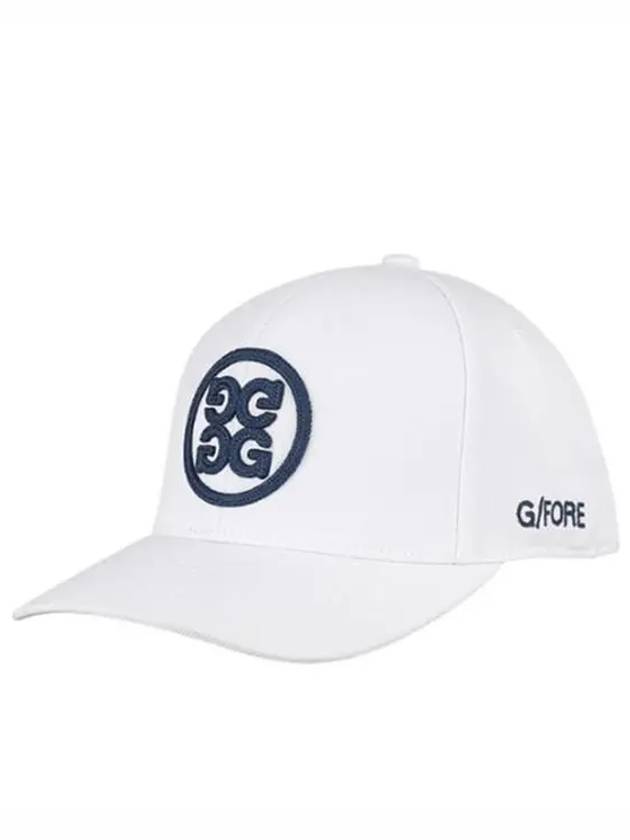 Circle GS Snapback Cap Snow - G/FORE - BALAAN 2