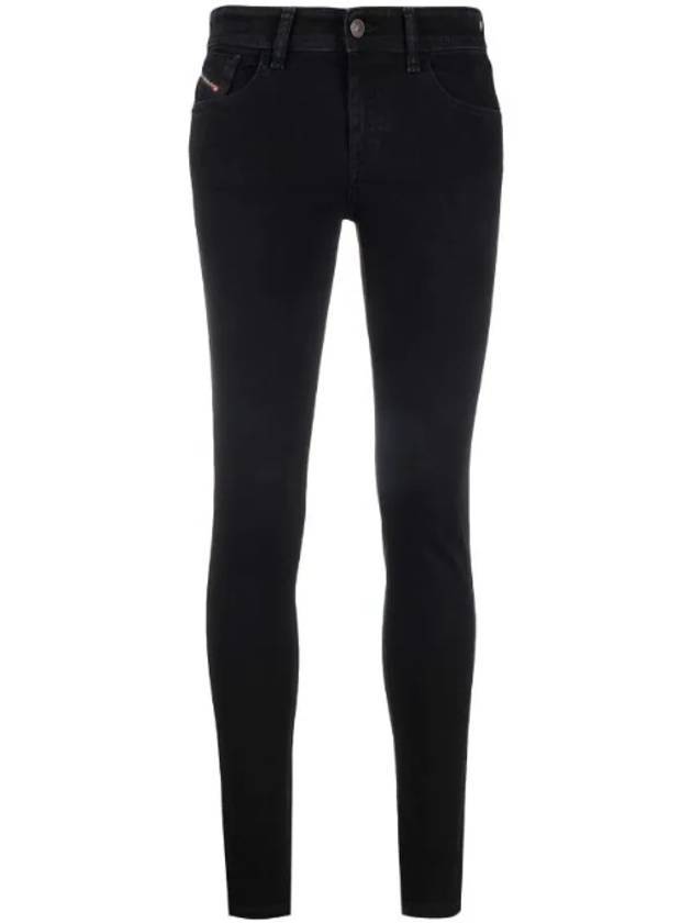 2018 Slandy-Low Skinny Jeans Black - DIESEL - BALAAN 1