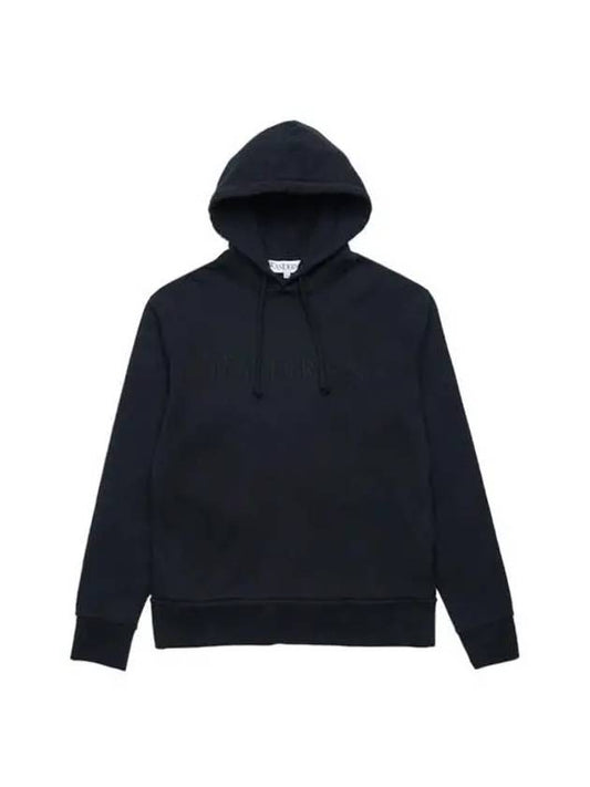 Embroidered Logo Hoodie Black - JW ANDERSON - BALAAN 2