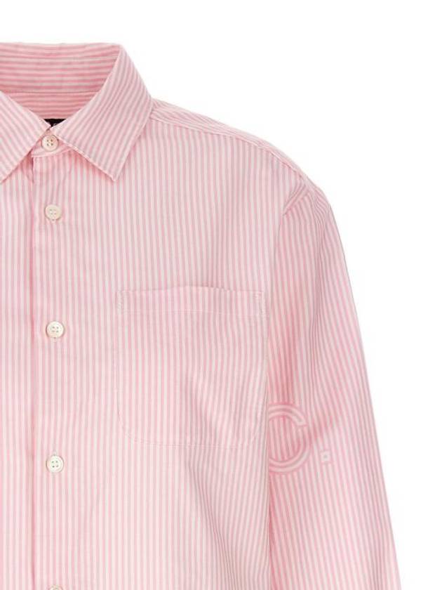 Sela Stripe Shirt Pink - A.P.C. - BALAAN 4