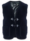 Jules Jacket Vest Navy - A.P.C. - BALAAN 2