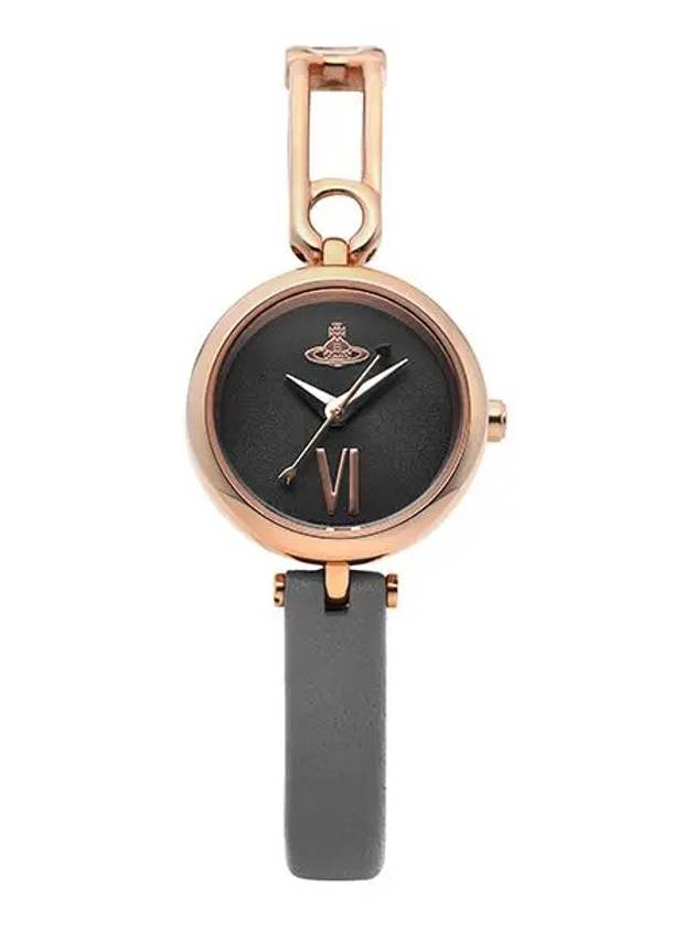 Soho Leather Watch Gold Grey - VIVIENNE WESTWOOD - BALAAN 3