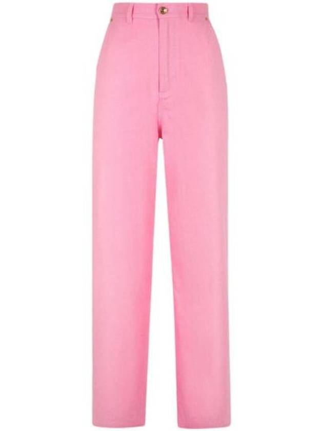 Denim Straight Pants WTR01S CO258 U442 PINK - BALLY - BALAAN 1