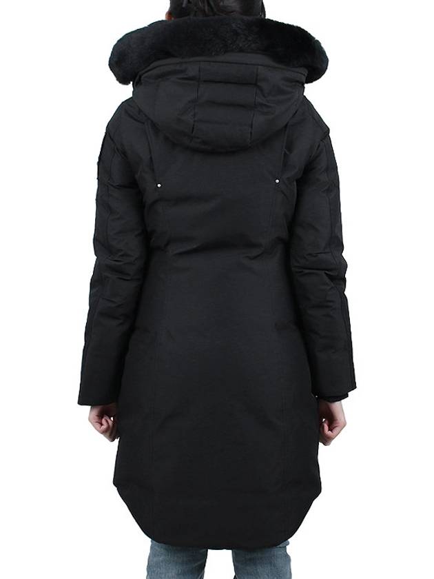 Cloud Shearling Parka Black - MOOSE KNUCKLES - BALAAN 6