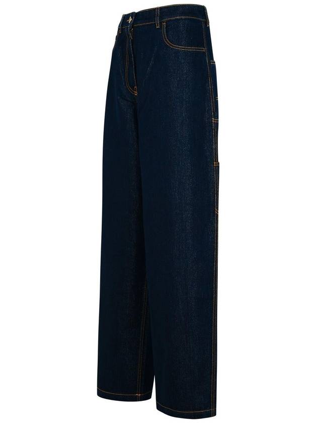 Etro Blue Cotton Blend Jeans - ETRO - BALAAN 2