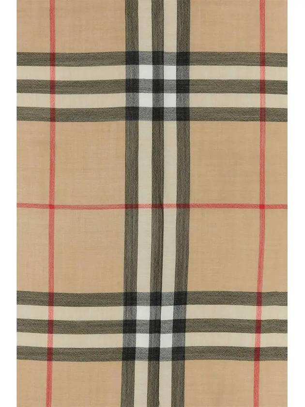 Vintage Check Wool Scarf Archive Beige - BURBERRY - BALAAN 4