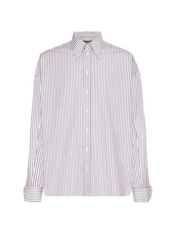 Long Sleeve Shirt G5LU6T FR5ZP S8051 WHITE GRAY - DOLCE&GABBANA - BALAAN 1