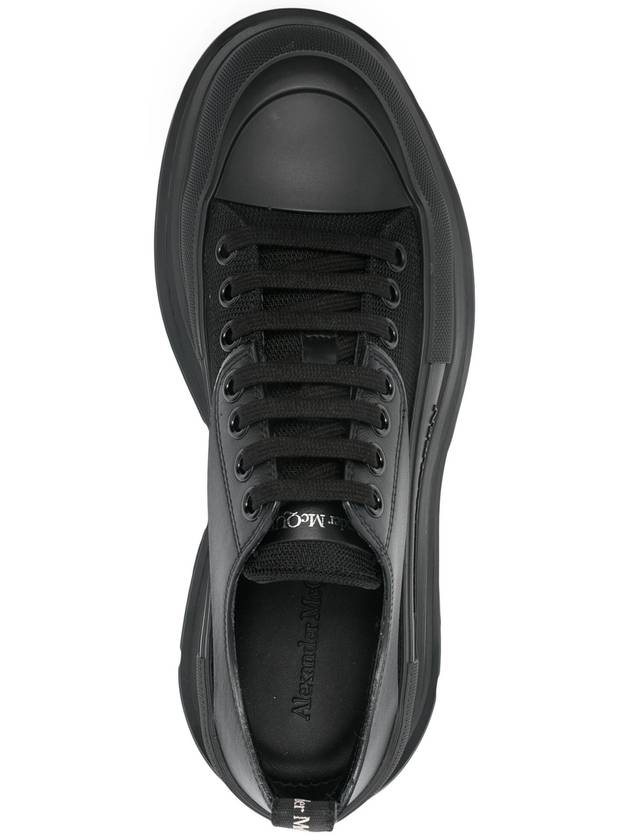 Tread Slick Low Top Sneakers Black - ALEXANDER MCQUEEN - BALAAN 5