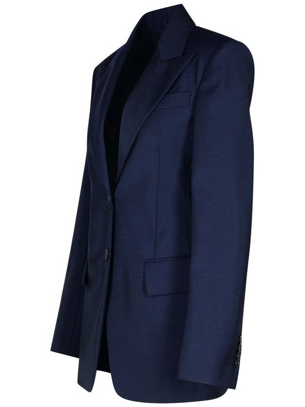 Sportmax 'Benares' Blue Wool Blend Blazer - MAX MARA SPORTMAX - BALAAN 2