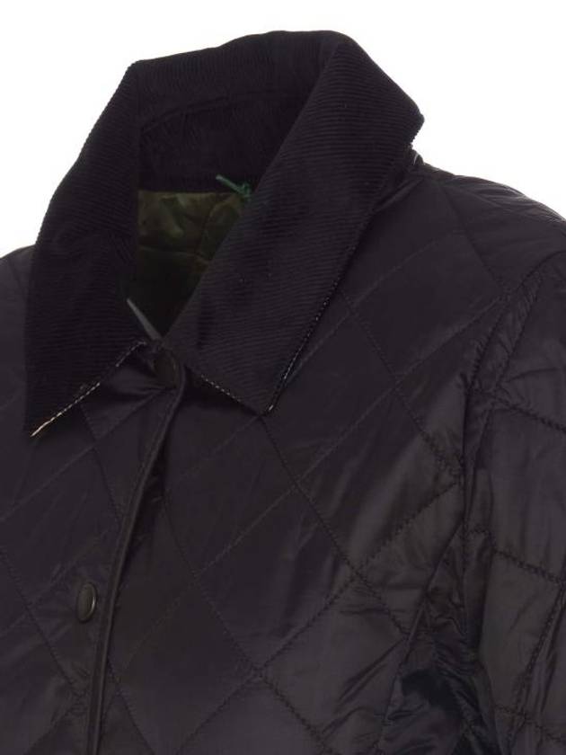 Deveron Quilting Jacket Olive Black - BARBOUR - BALAAN 4