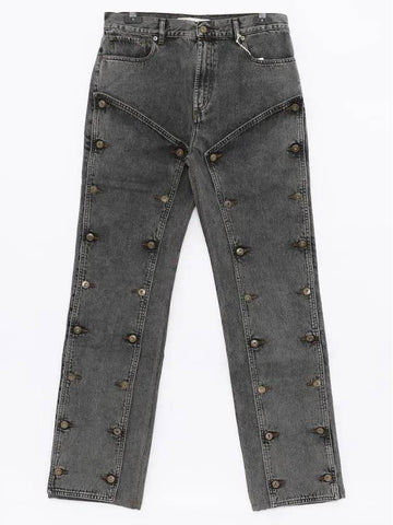 JEAN32 S25 VINTAGE BLACK Denim Pants - Y/PROJECT - BALAAN 1