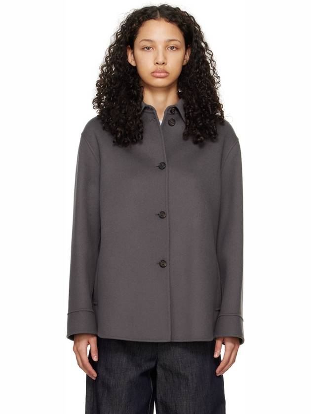 Ellen Wool Jacket Grey - S MAX MARA - BALAAN 2