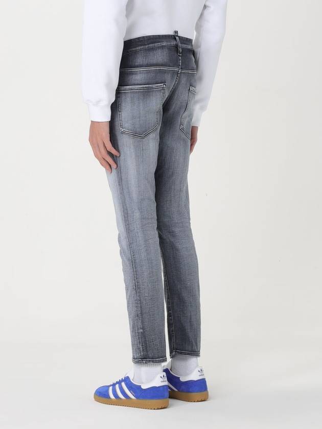 Proper Wash Skater Straight Jeans Grey - DSQUARED2 - BALAAN 4