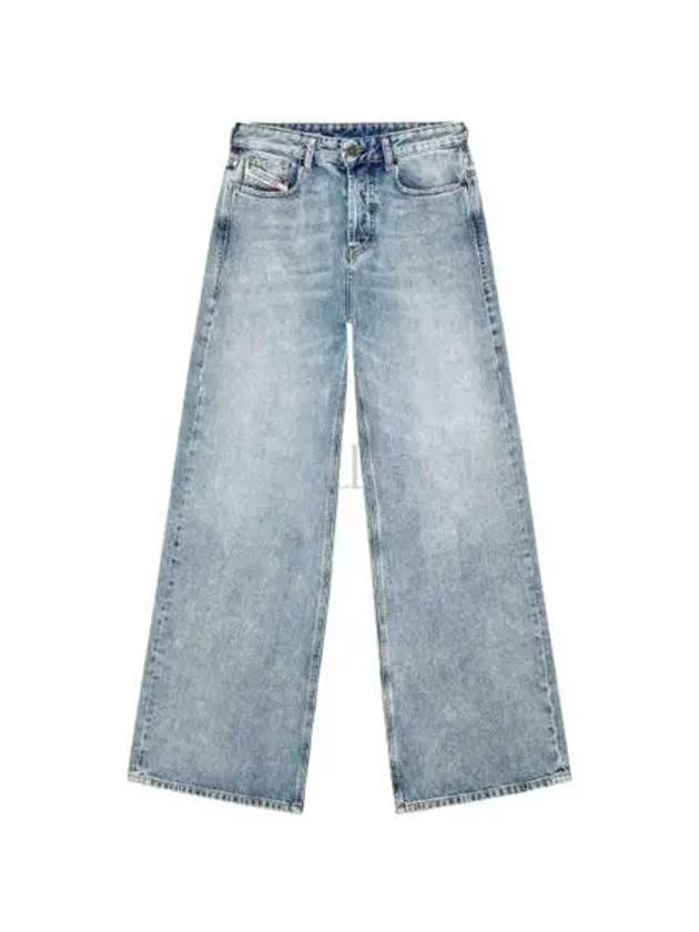 1996 Desire Relaxed Wide Jeans Light Blue - DIESEL - BALAAN 2