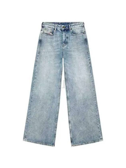 1996 Desire Relaxed Wide Jeans Light Blue - DIESEL - BALAAN 2