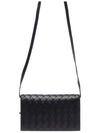 Intrecciato Mini Cross Bag Black - BOTTEGA VENETA - BALAAN 5