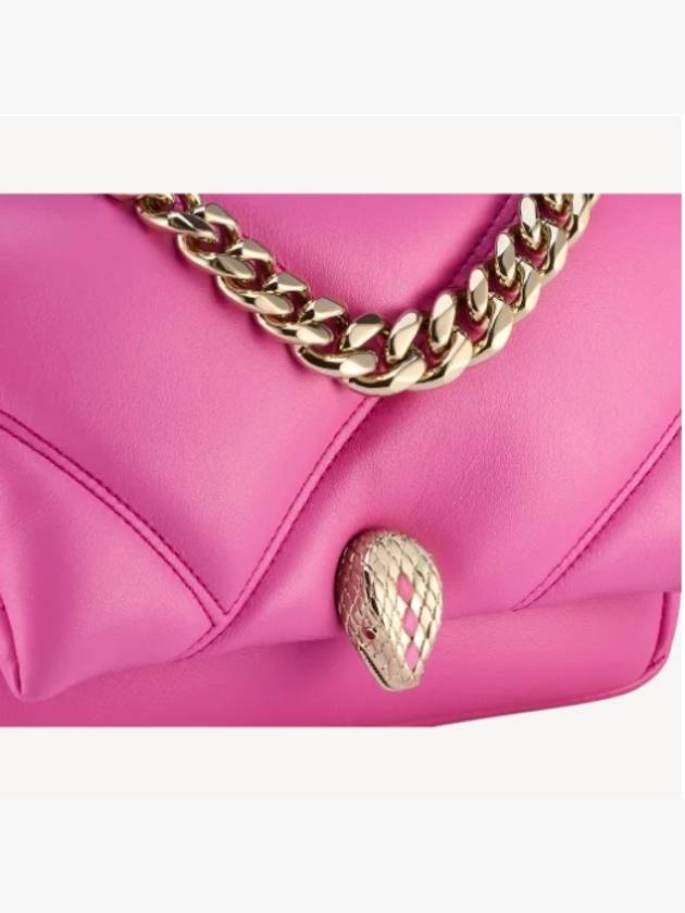 Serpenti Cabochon Maxi Chain Mini Cross Bag Pink 291945 - BVLGARI - BALAAN 5