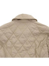 Diamond Quilted Thermoregulated Jacket New Chino Beige - BURBERRY - BALAAN 8