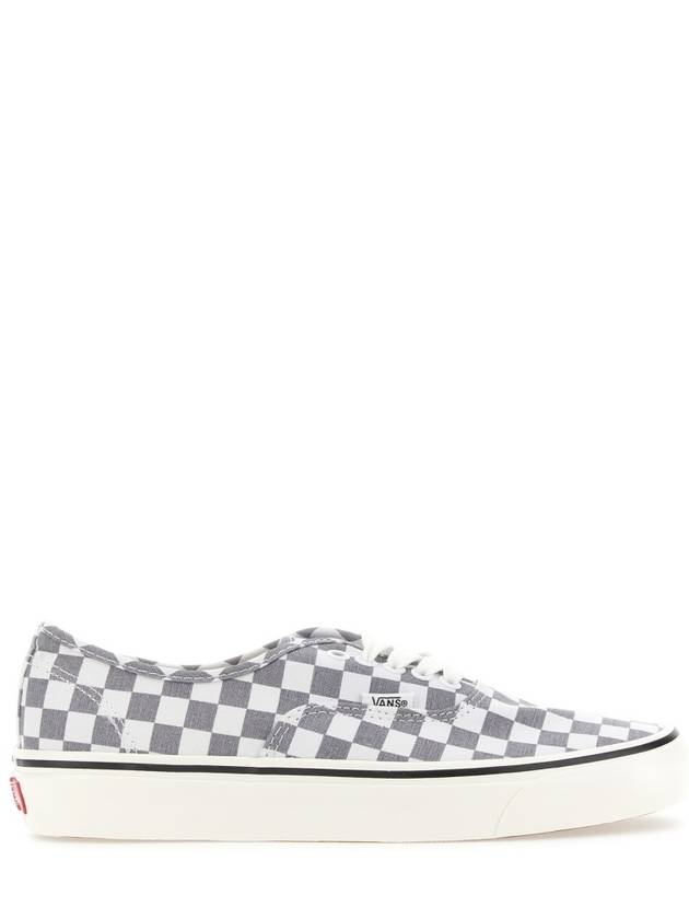 Authentic 44 DX Checkerboard Low Top Sneakers Grey - VANS - BALAAN 2