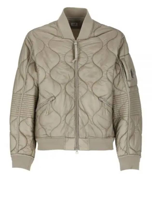 Liner Padded Bomber Jacket Beige - CP COMPANY - BALAAN 2