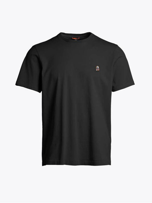 Patch Short Sleeve T-Shirt Black - PARAJUMPERS - BALAAN 2
