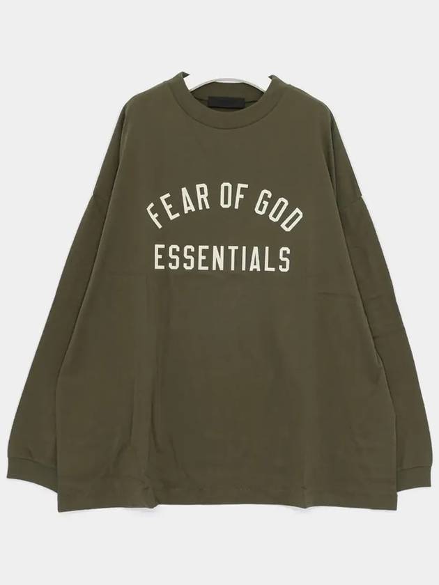 Jersey Long Sleeve T Shirt Military - FEAR OF GOD - BALAAN 4