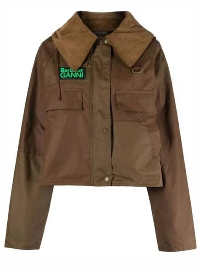 Block Spey Wax Jacket Brown - BARBOUR - BALAAN 2