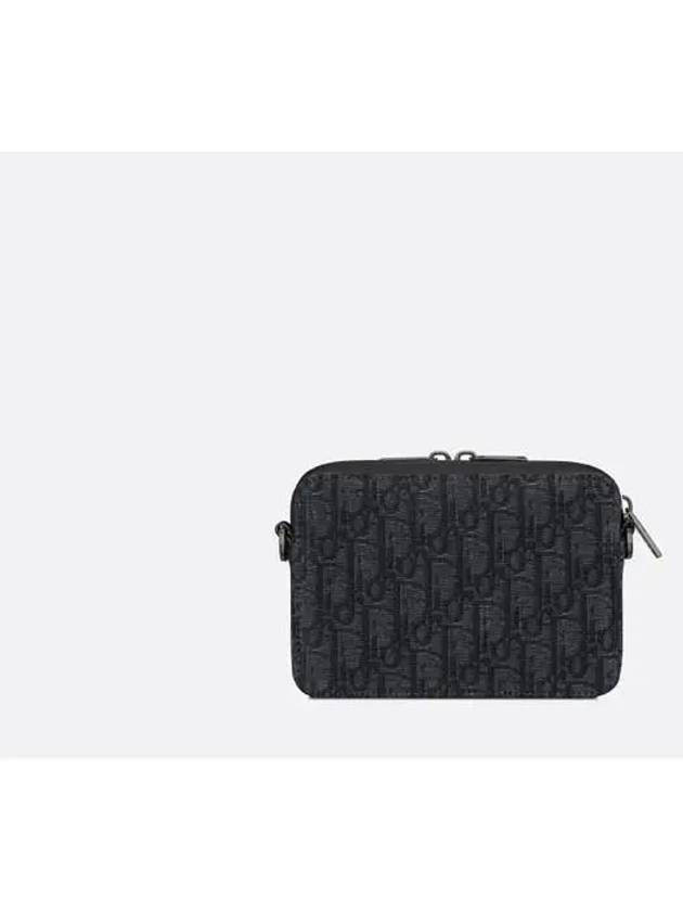 Oblique Strap Shoulder Bag Black - DIOR - BALAAN 3