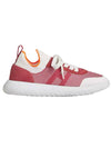 Crew Low Top Sneakers Multicolor Rose - HERMES - BALAAN.