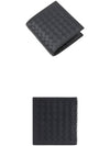 Intrecciato Small Folder Half Wallet Black - BOTTEGA VENETA - BALAAN 5