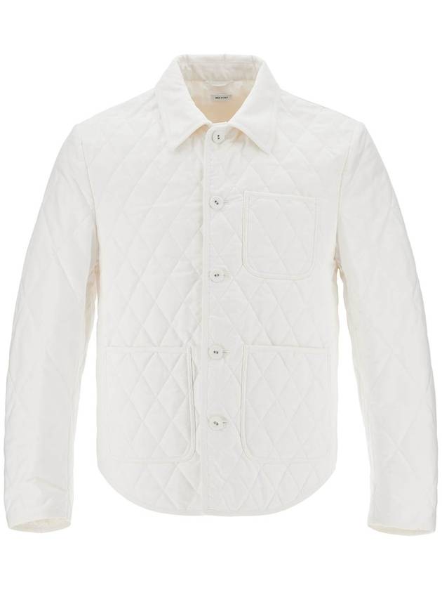 lightweight quilted cotton jacket - THOM BROWNE - BALAAN 1